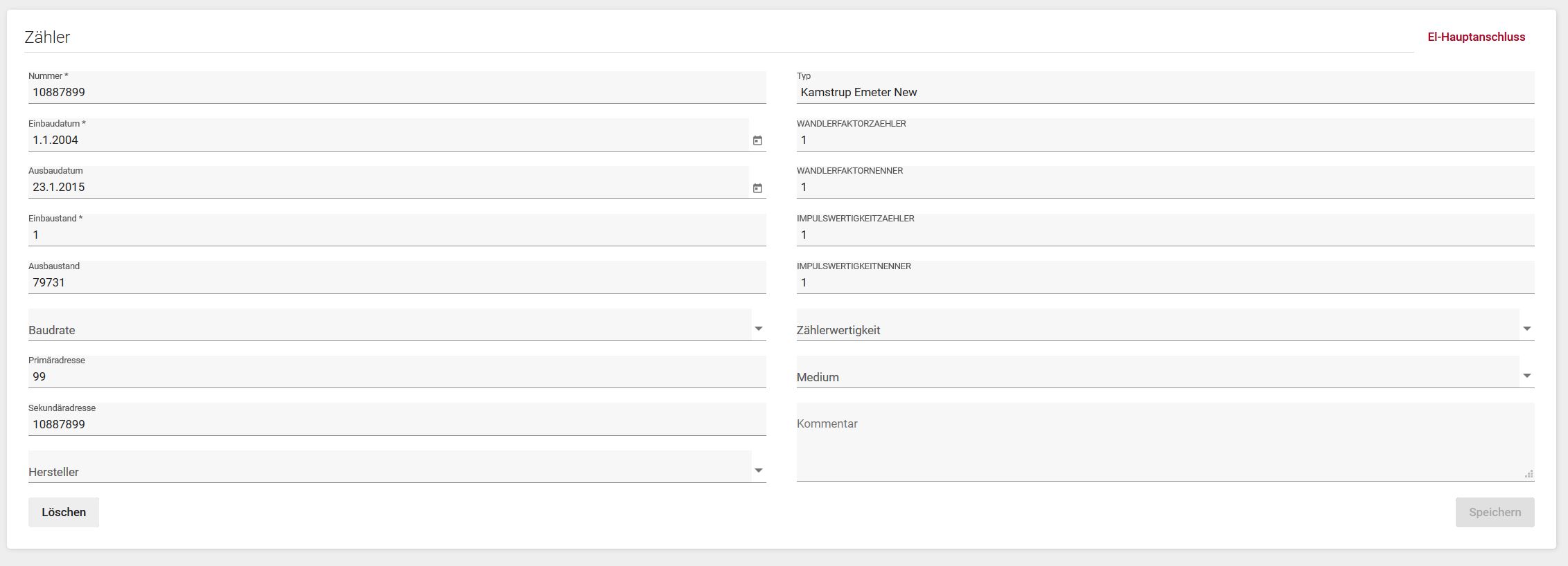 Abb. Zähler-Anlegen/Editieren